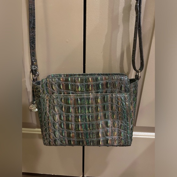 Brahmin Carrie Crossbody Moss Rowan - Picture 10 of 11